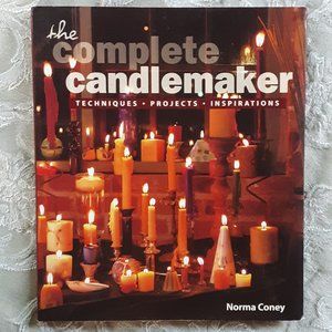 The Complete Candle Maker Norma Coney HC Dust Cover Never Read Crafts